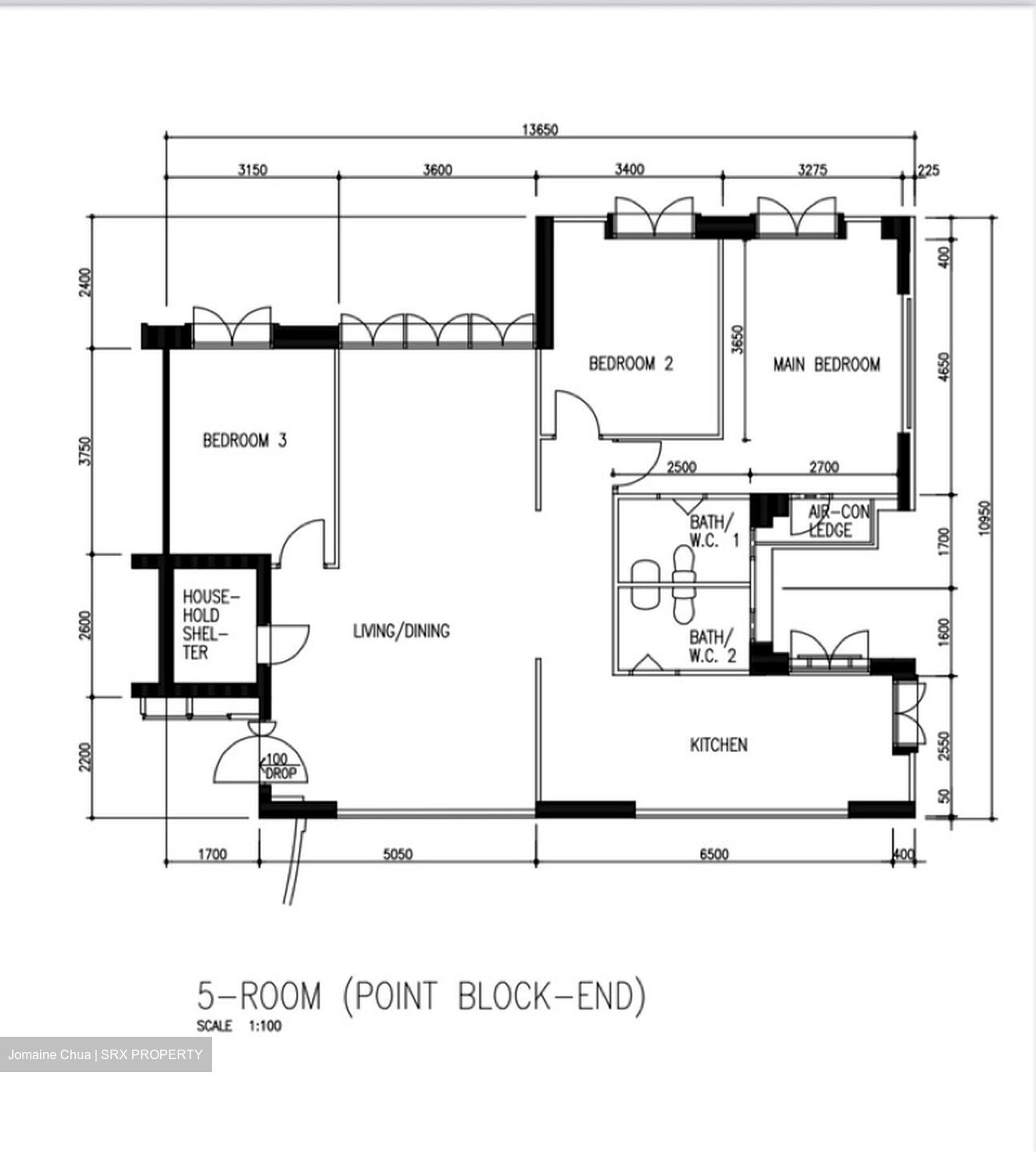 Blk 63 Teban Place (Jurong East), HDB 5 Rooms #635640161